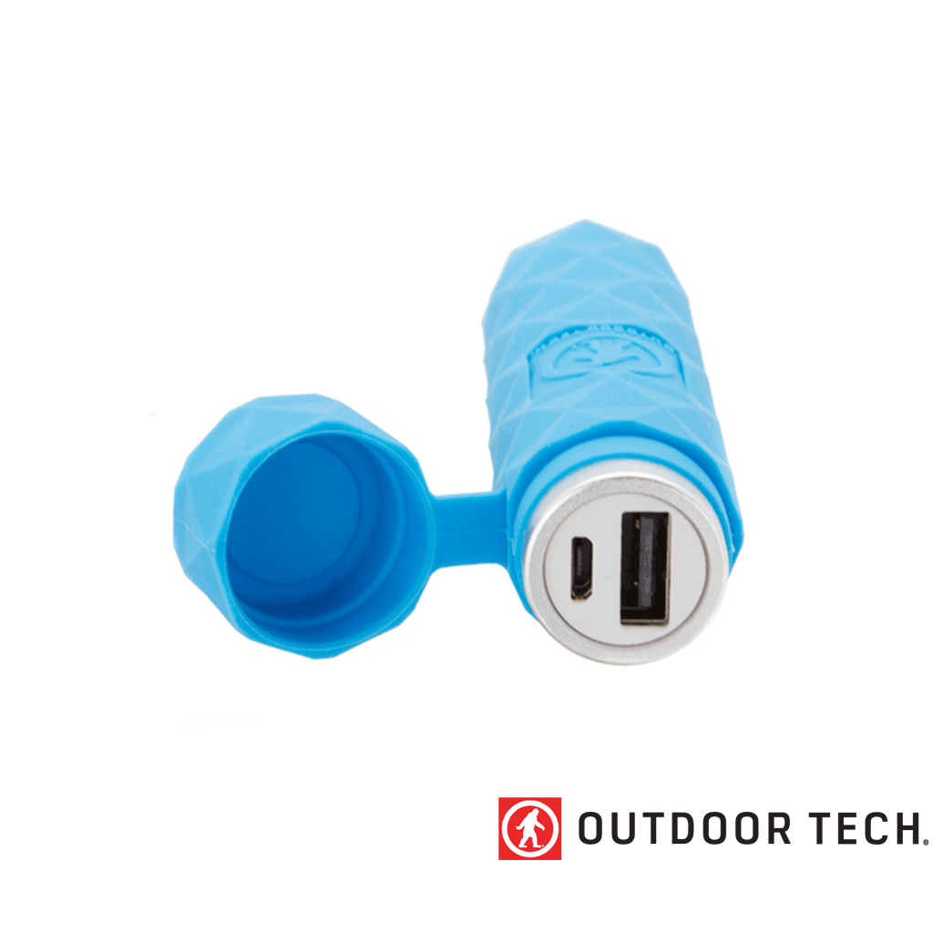 Outdoor Technology Kodiak Mini - Powerbank Rugged Outdoor Charger - 2.6 K - Electric Blue