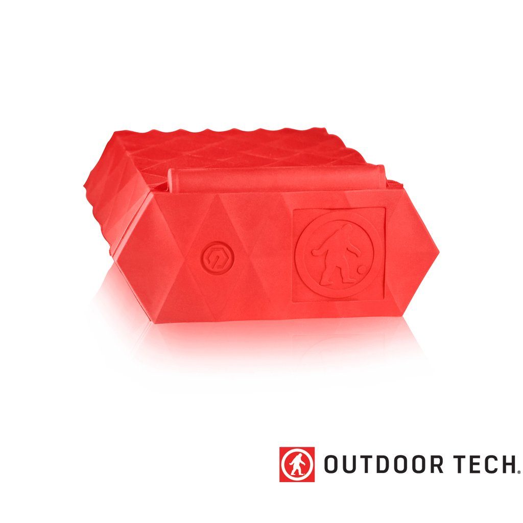 Outdoor Technology Kodiak - Powerbank Rugged Outdoor Charger - 6 K - Red