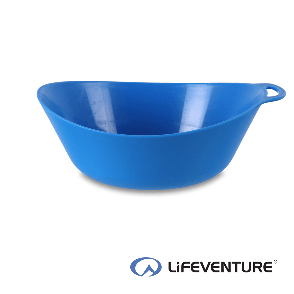 Lifeventure Ellipse Plastic Camping Bowl Blue Project X Adventures