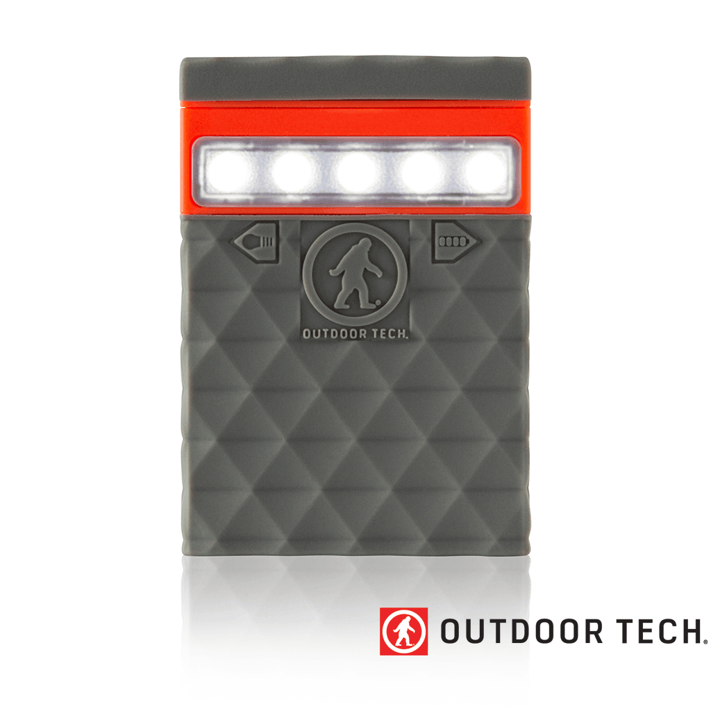 Outdoor Technology Kodiak 2.0 - Powerbank Rugged Outdoor Charger - 6 K - Grey / Orange