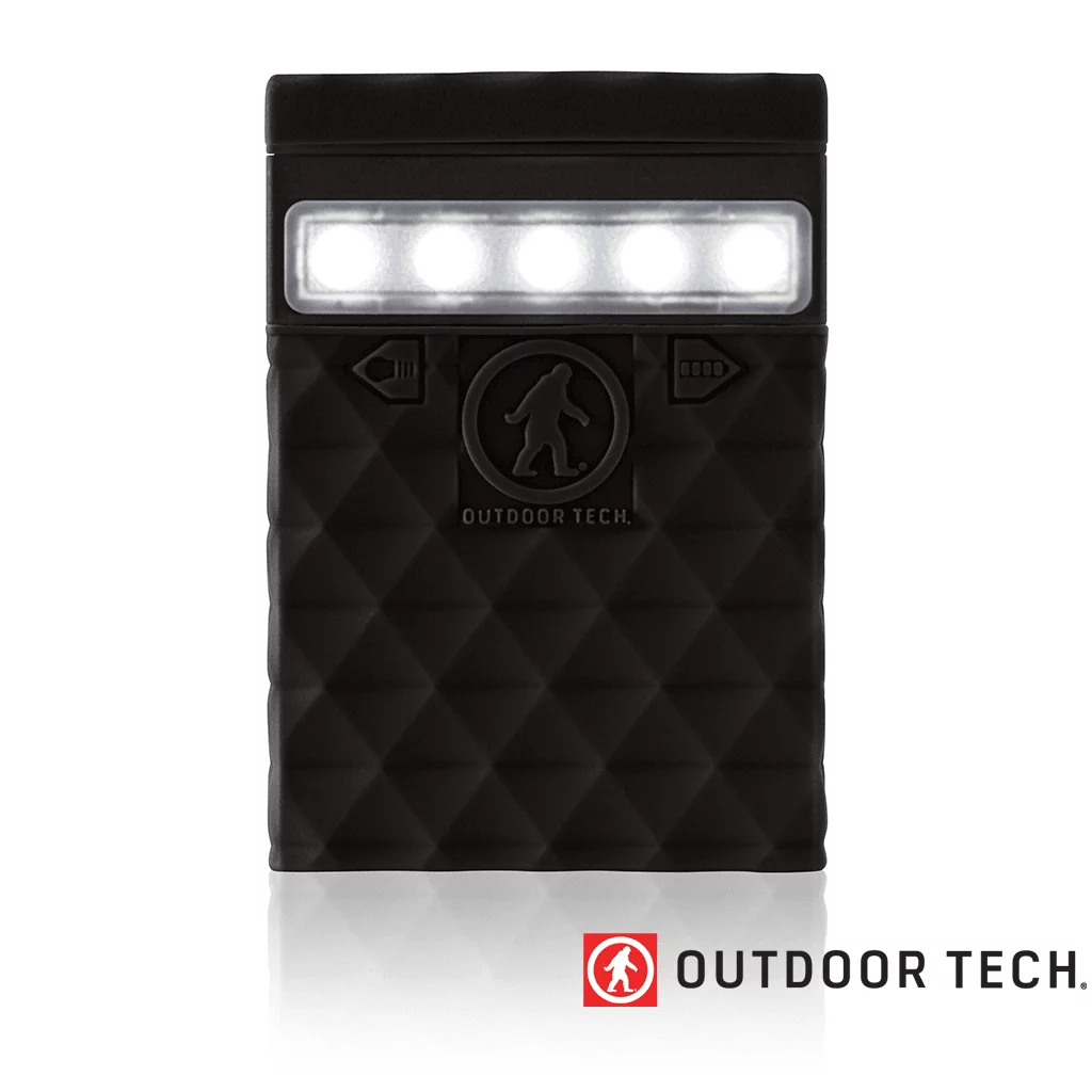 Outdoor Technology Kodiak 2.0 Mini - Powerbank Rugged Outdoor Charger - 2.6 K - Black