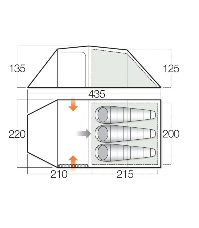 Vango Omega 350 Discontinued Project X Adventures