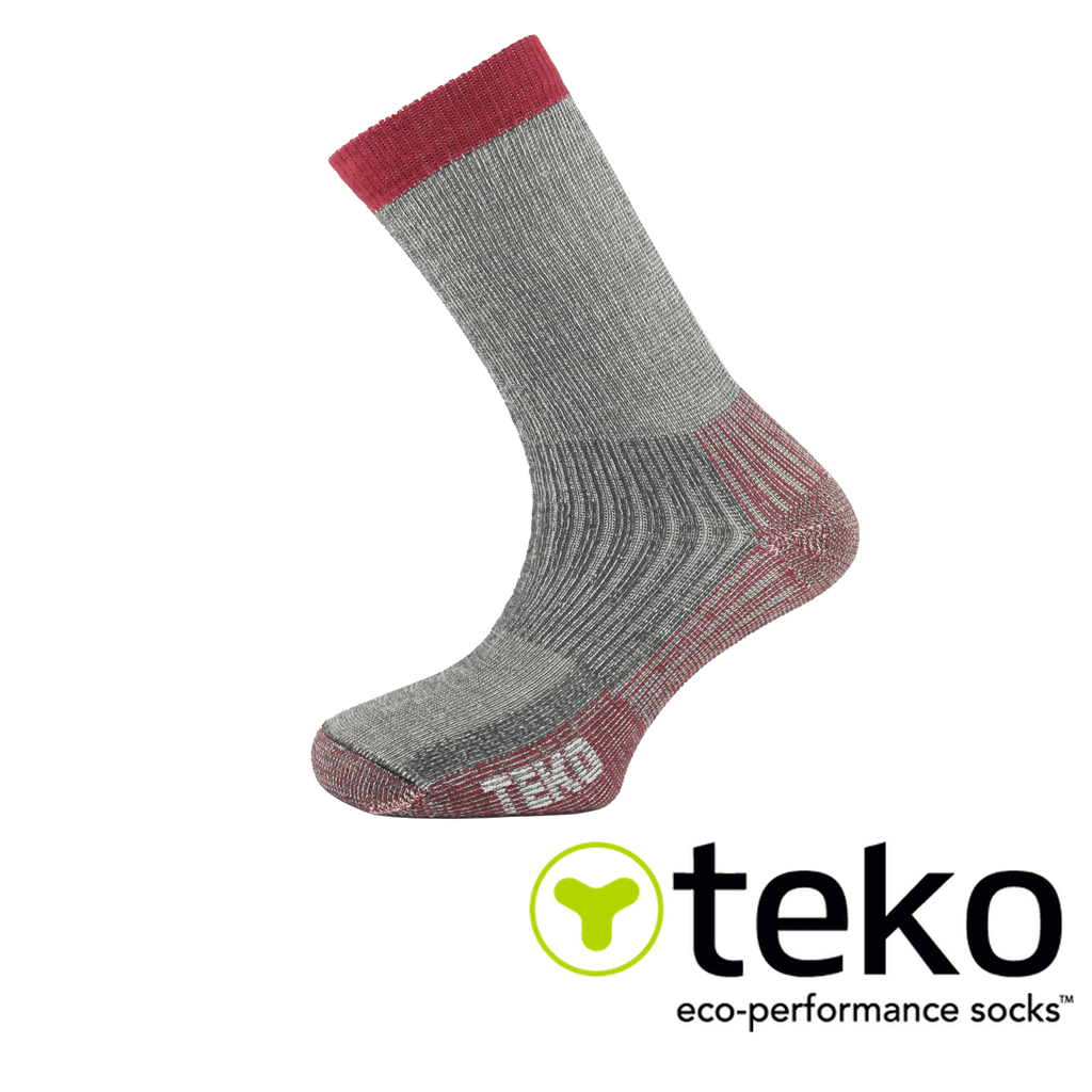 Teko Merino Hiking Socks Medium Cushion Charcoal