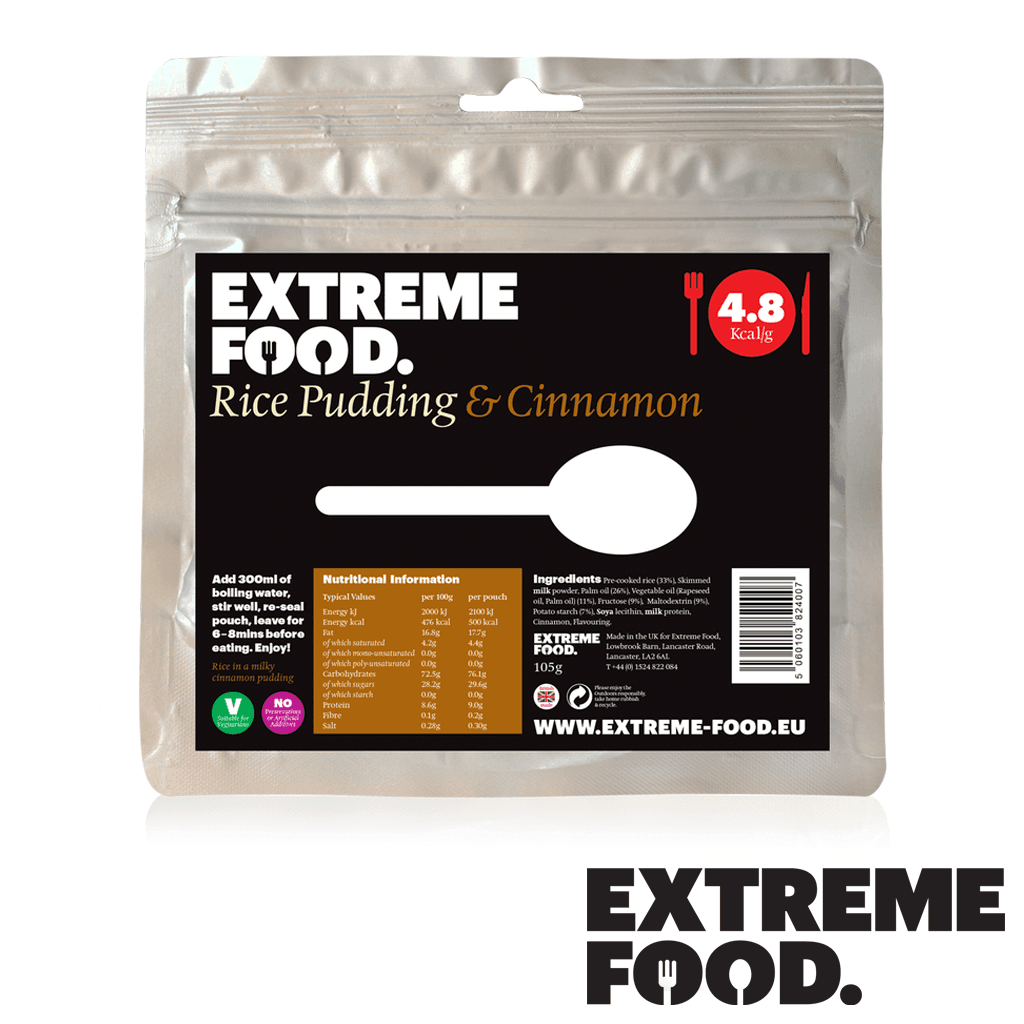 Extreme Food Rice Pudding with Cinnamon
