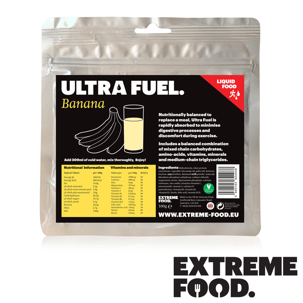 Extreme Food Ultra Fuel Banana Project X Adventures