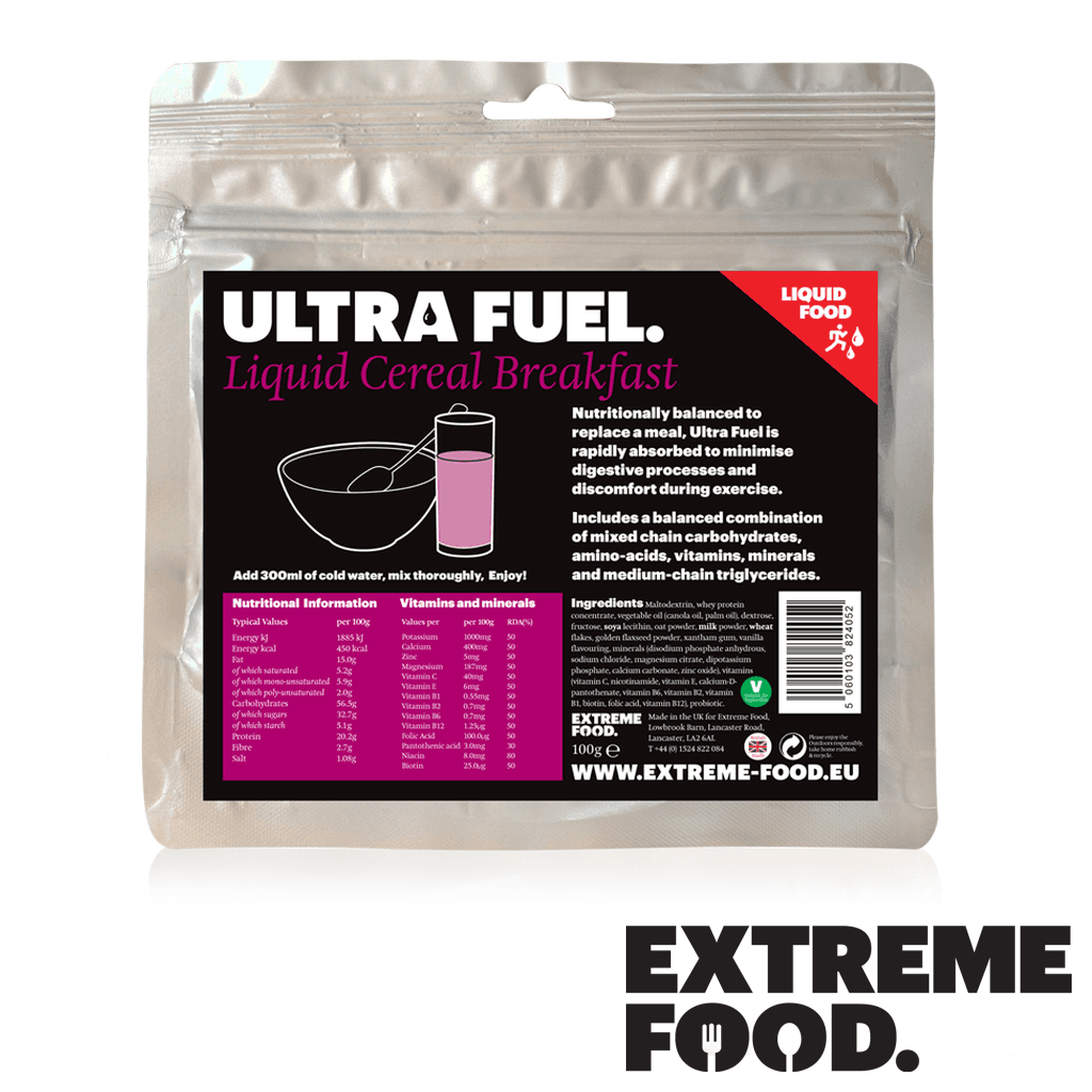 Extreme Food Ultra Fuel Liquid Cereal Breakfast