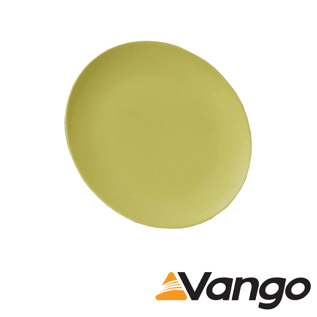 Vango Bamboo Dessert Plate - 20 cm - Bamboo Green