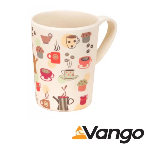 Vango Bamboo Mug – 350 ml – Coffee Cup Print