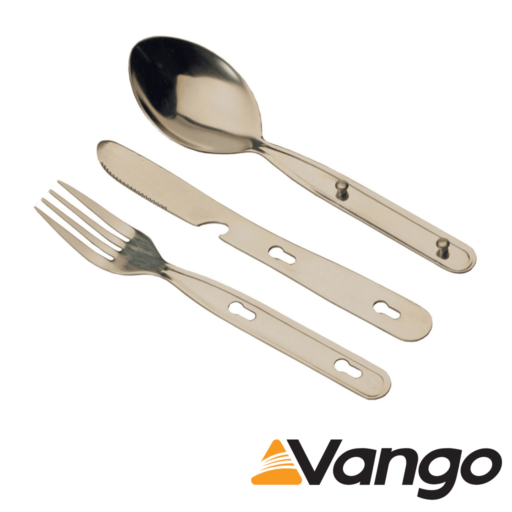Vango Knife Fork and Spoon Set