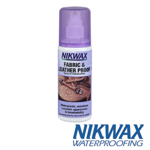 Nikwax Fabric and Leather Proof – Spray On – 125 ml