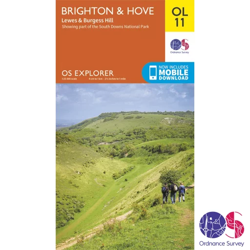 Ordnance Survey Explorer – OL 11 – Brighton and Hove