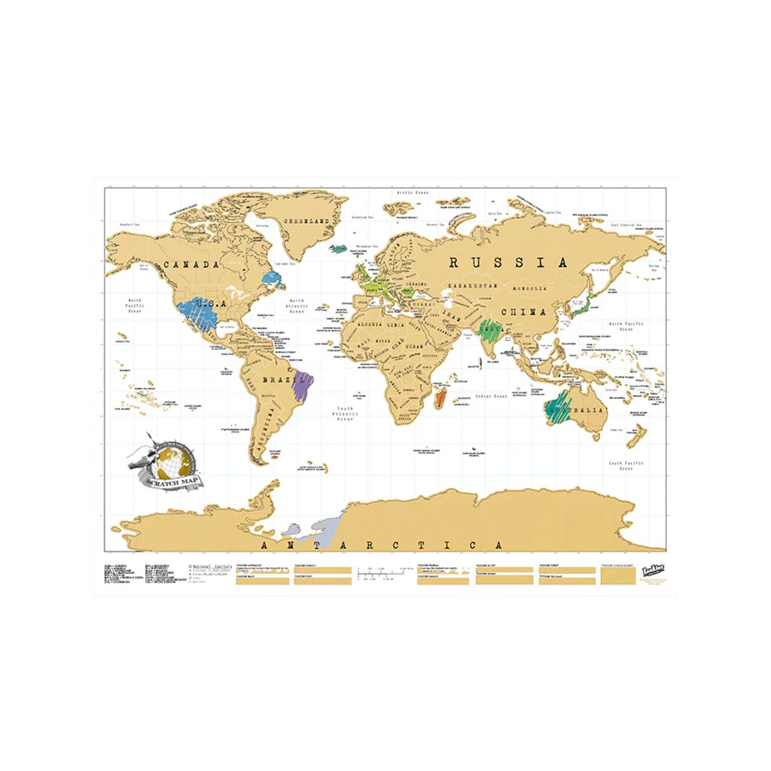 Luckies Scratch Map - Image 3