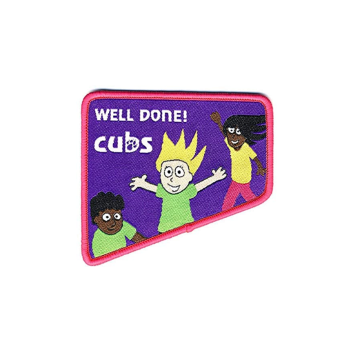 Cubs “Well Done” Fun Badge