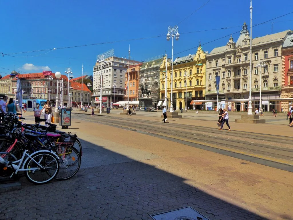 Central Plaza, Zagreb, Croatia