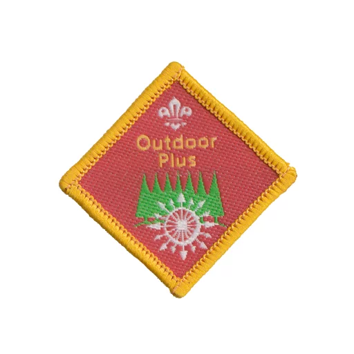 Cubs Outdoor Plus Challenge Award Badge (Pre 2015 Collection)