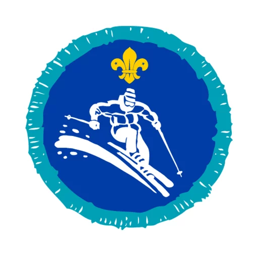 Explorers Skiing Activity Badge (Pre 2018 Collection)