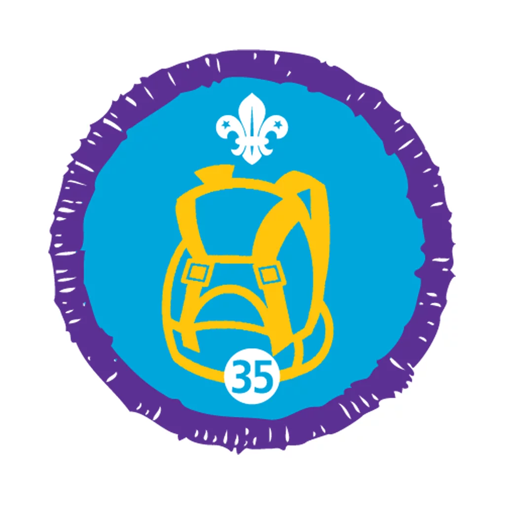 Hikes Away Stage 35 Staged Activity Badge