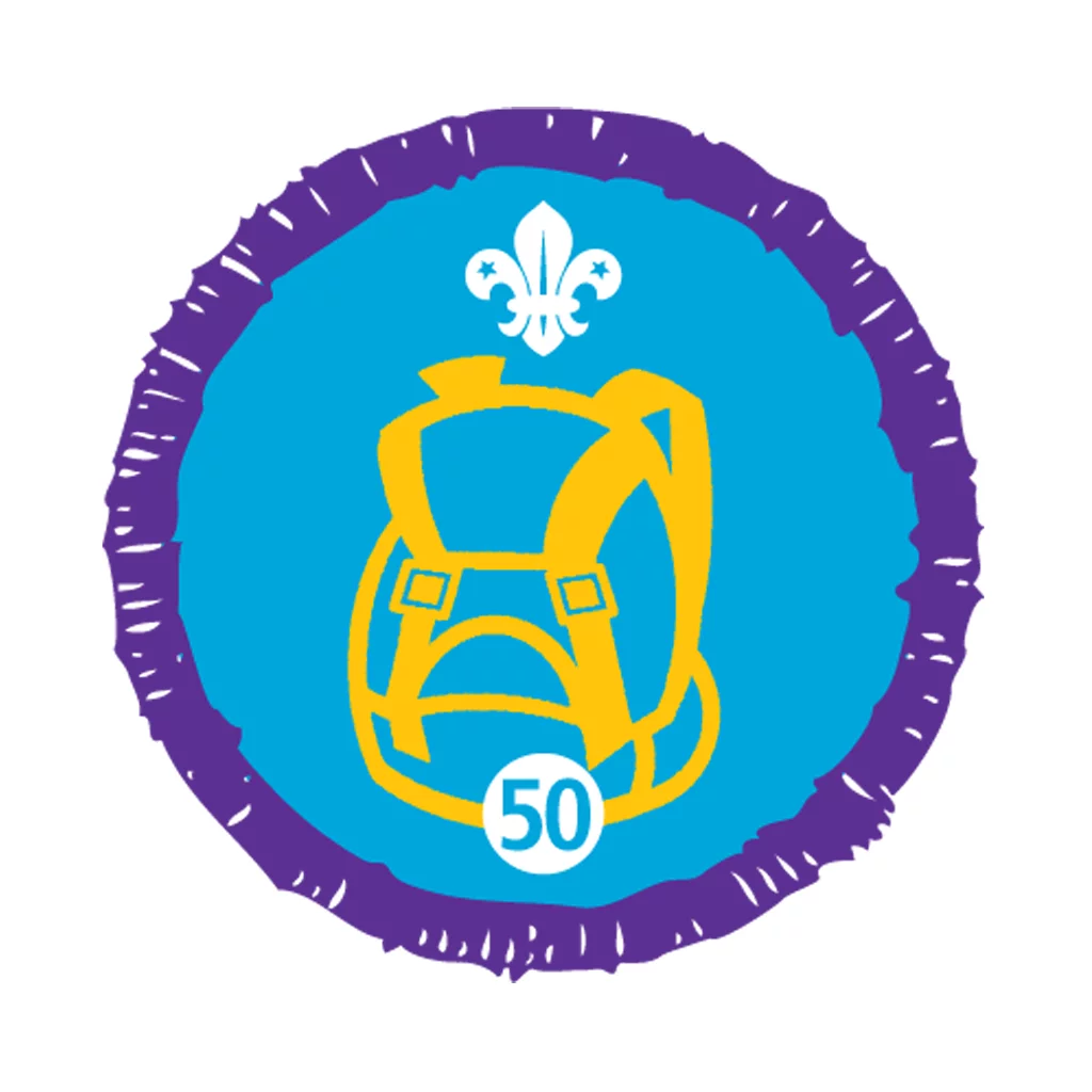 Hikes Away Stage 50 Staged Activity Badge