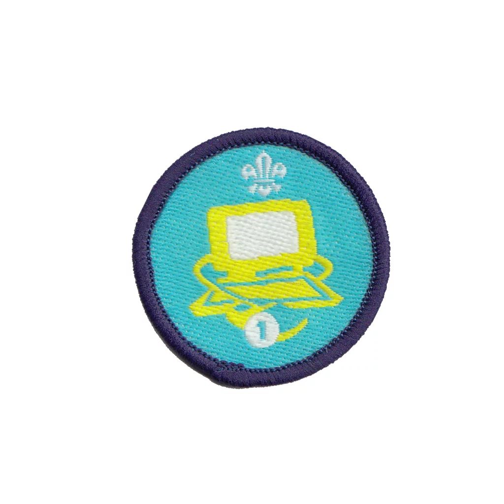 Information Technology Stage 1 Staged Activity Badge (Pre 2015 Collection)