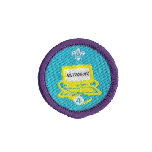 Information Technology Stage 4 (Microsoft Sponsored) Staged Activity Badge (Pre 2015 Collection)