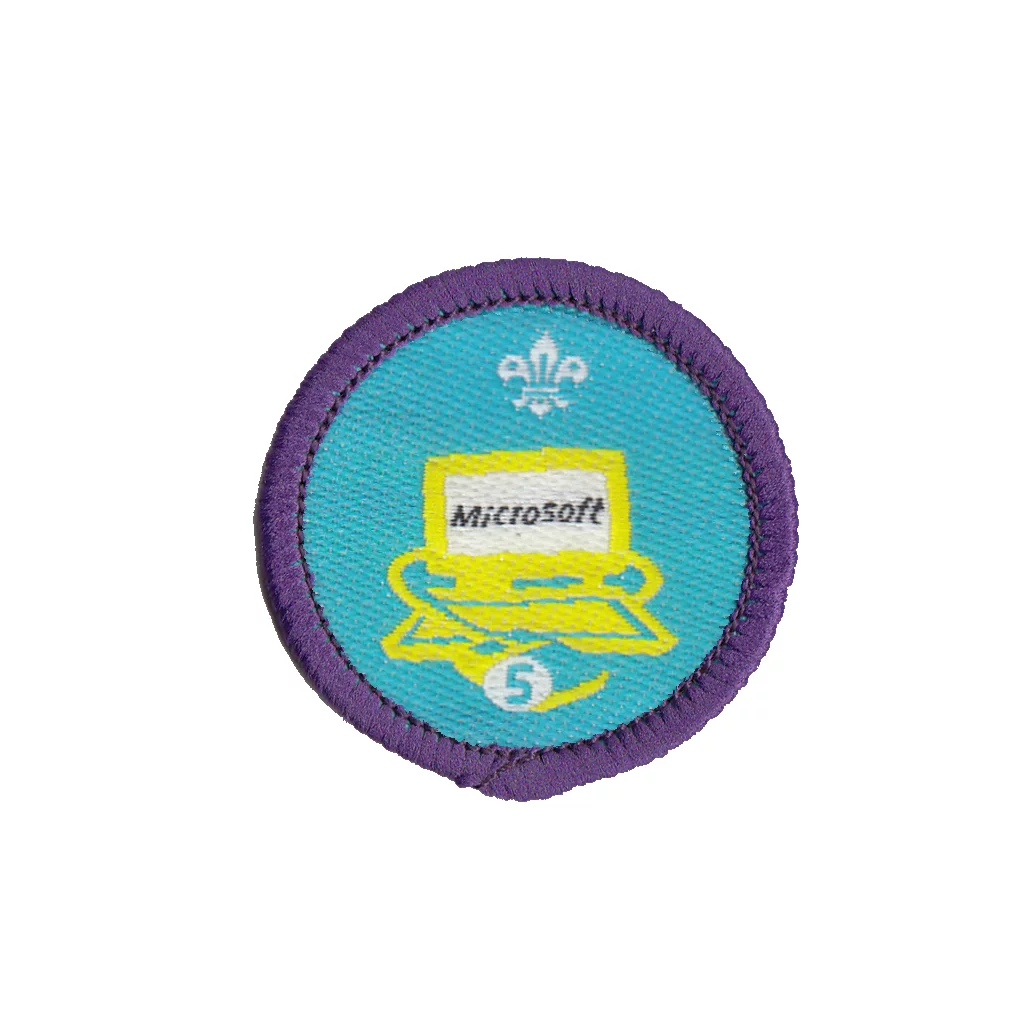 Information Technology Stage 5 (Microsoft Sponsored) Staged Activity Badge (Pre 2015 Collection)