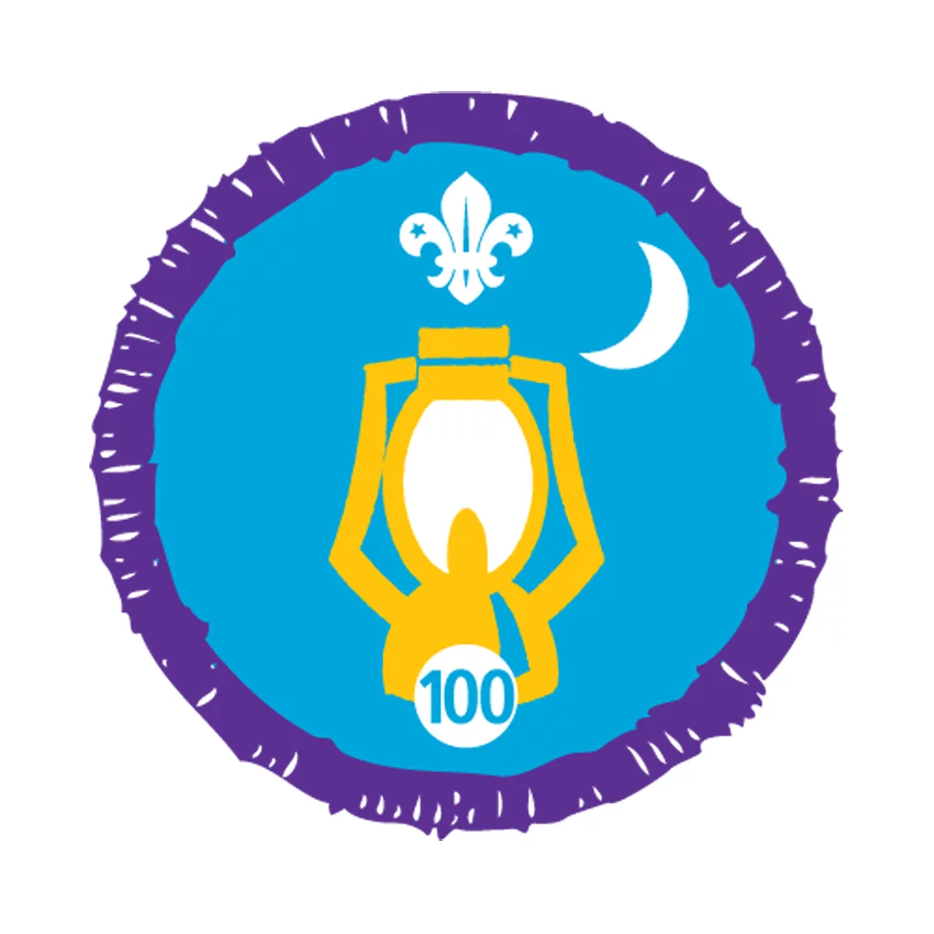 Nights Away Stage 100 Staged Activity Badge