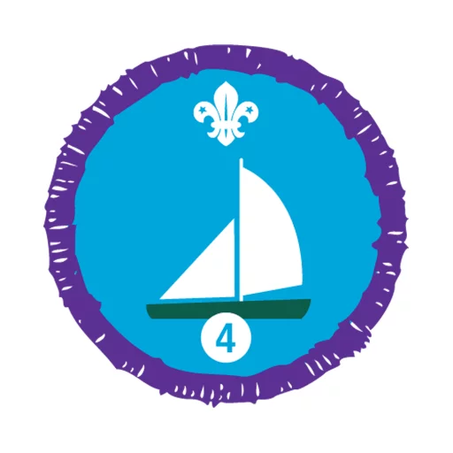 Sailing Stage 4 Staged Activity Badge