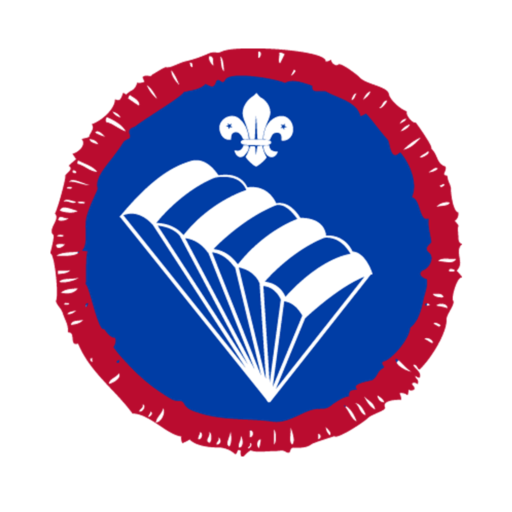 Scouts Parascending Activity Badge
