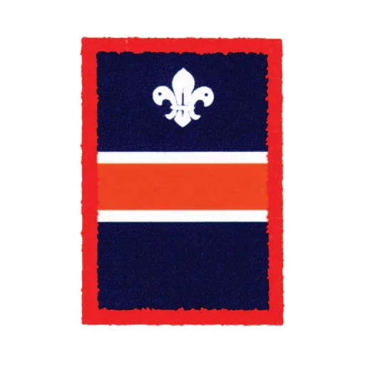 Scouts Orange Patrol Badge