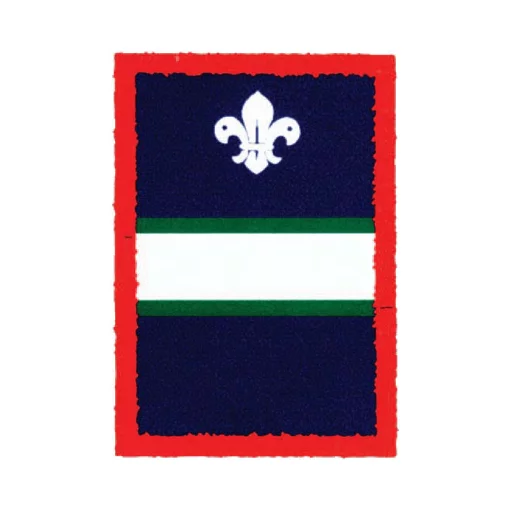 Scouts White Patrol Badge