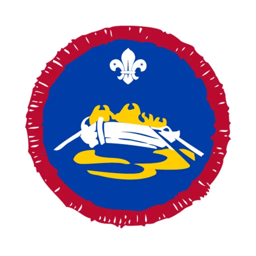 Scouts Pulling Activity Badge