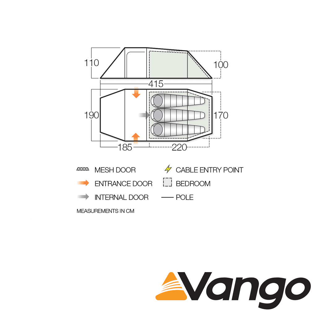 Vango pulsar hotsell pro 200