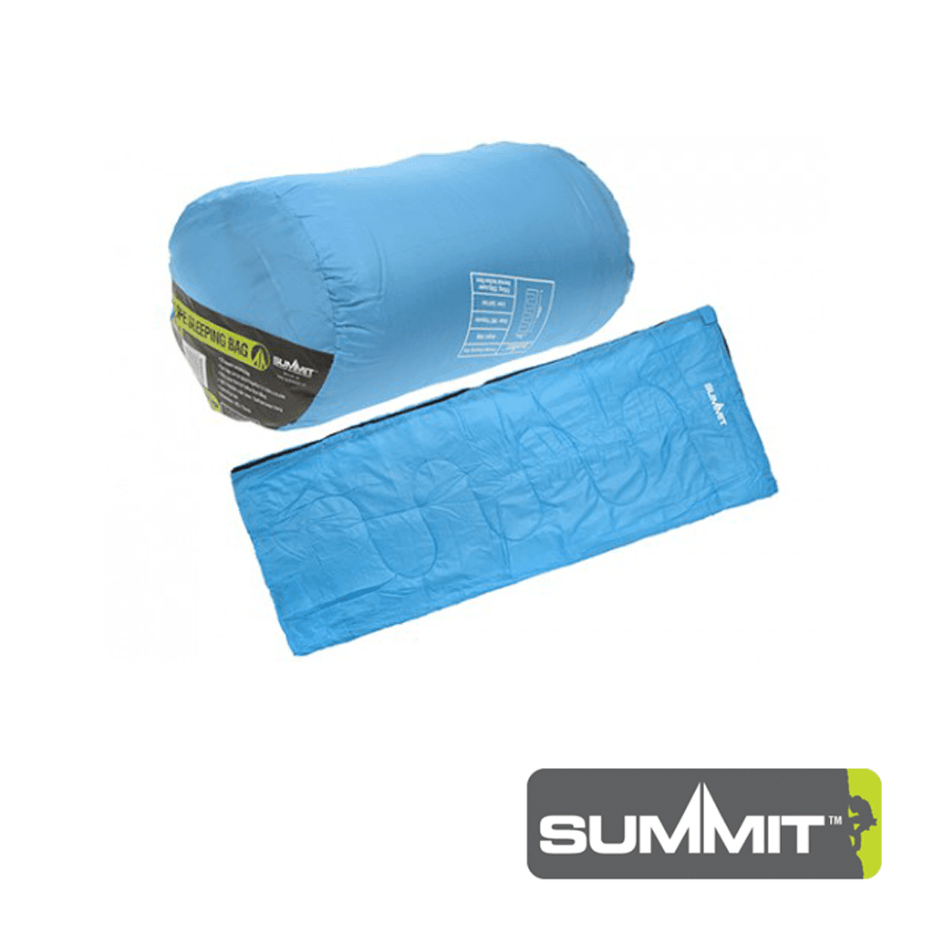Summit Envelope Therma Sleeping Bag - Blue