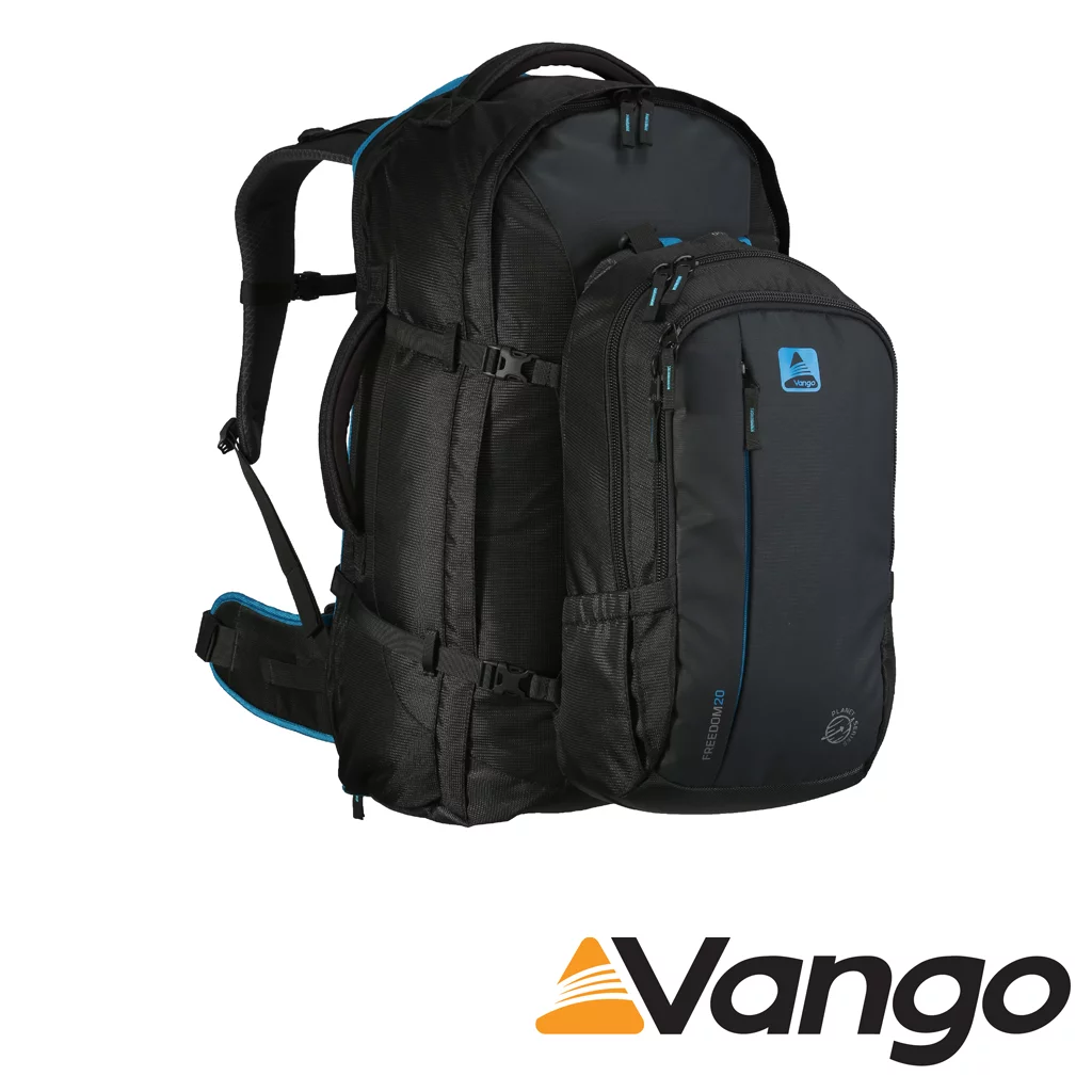 Vango Freedom II 80+20 - Carbide Grey / Volt Blue
