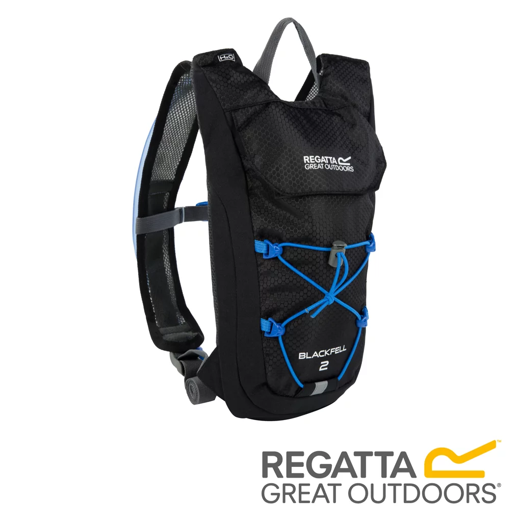 Regatta Blackfell II 2 L Hydration Backpack - Black / French Blue