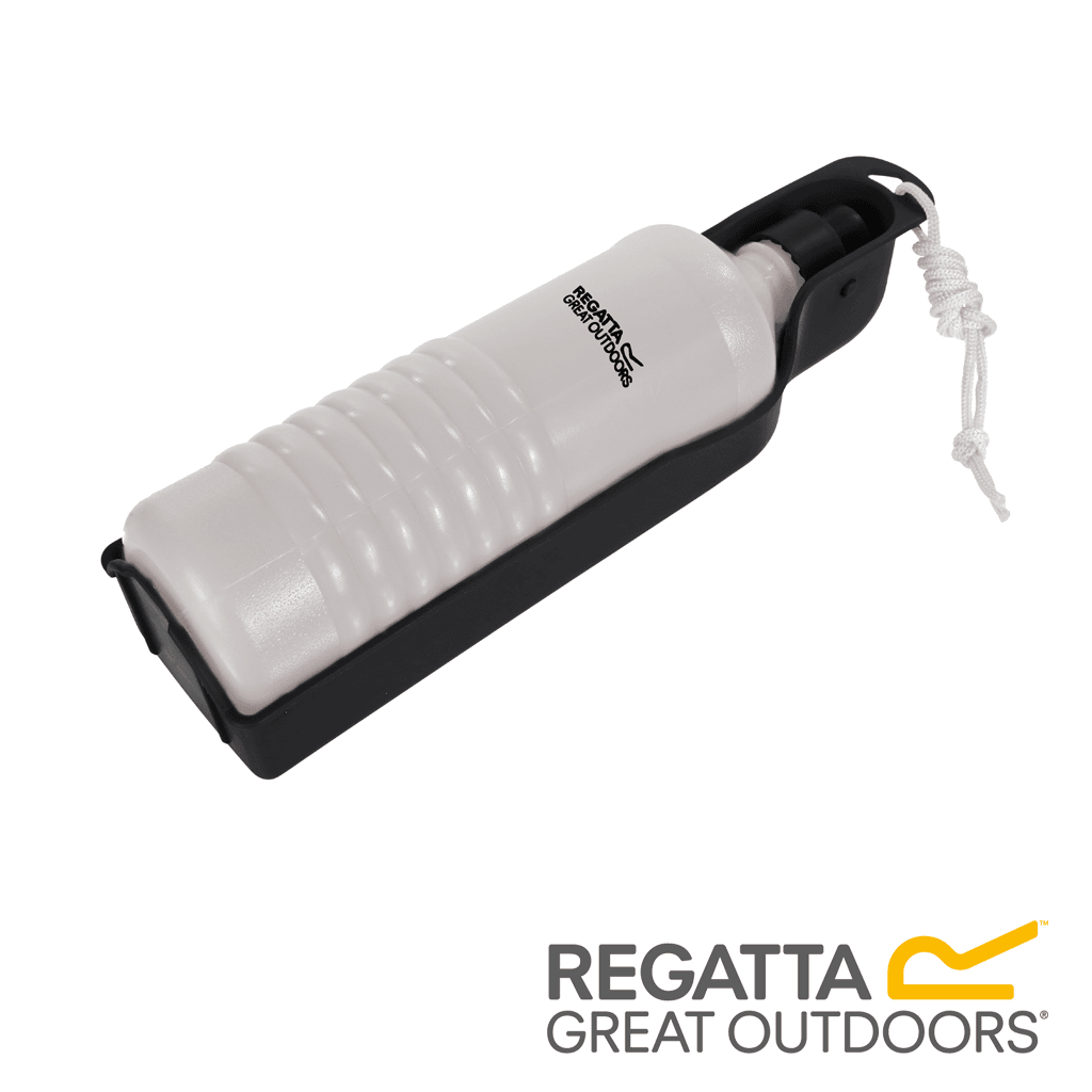 Regatta Dog Travel Bottle Water Tray - Black