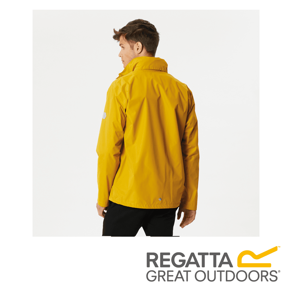 regatta-men-s-matt-lightweight-waterproof-jacket-mustard-seed