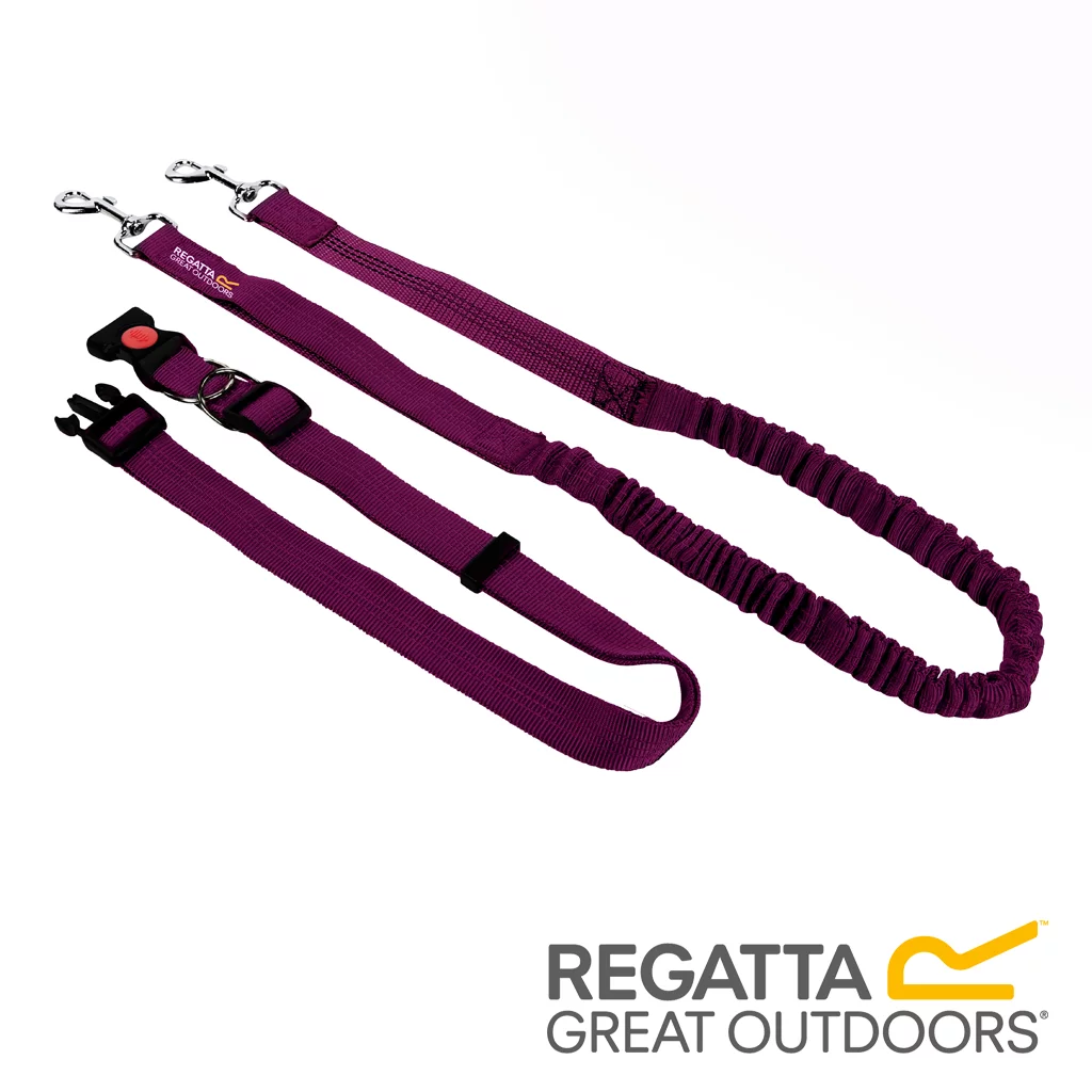 Regatta Hands Free Jogging Dog Lead - Azalea