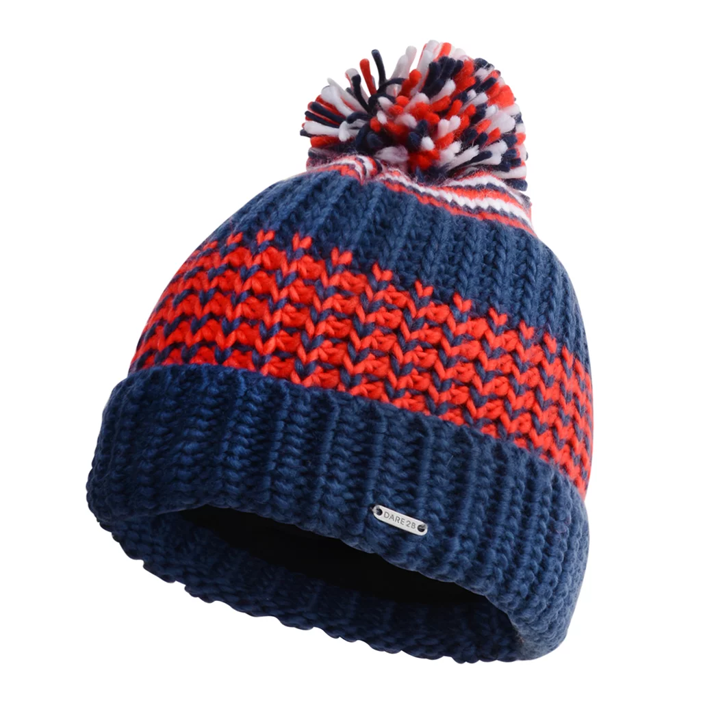 Dare 2b Men's Havoc Beanie - Admiral Blue / Fiery Red