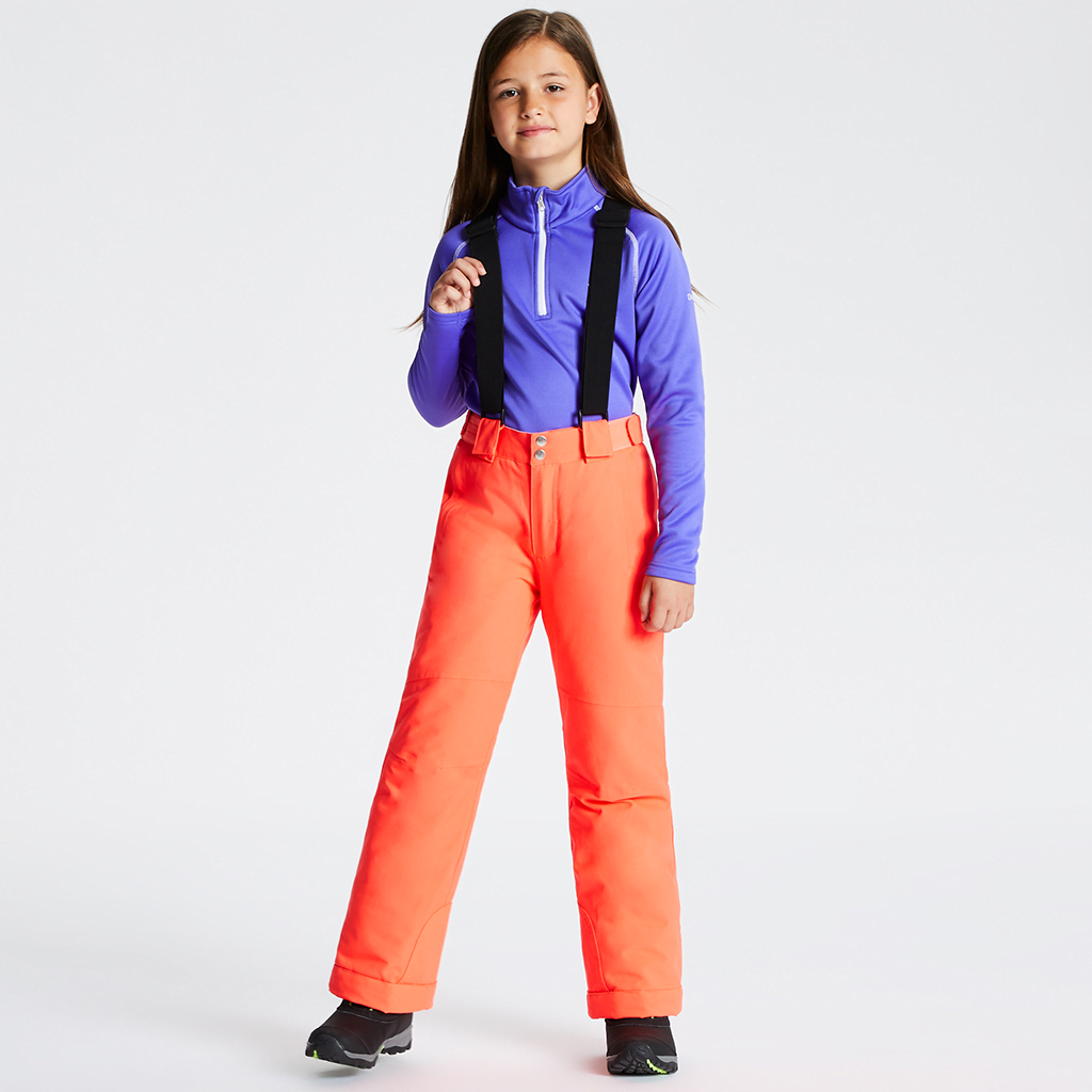 Dare 2b Kid's Outmove Ski Pant - Fiery Coral | Project X Adventures