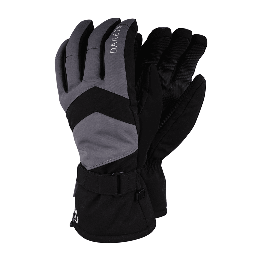 Dare 2b Men's Probity Glove - Black / Aluminium Grey | Project X Adventures