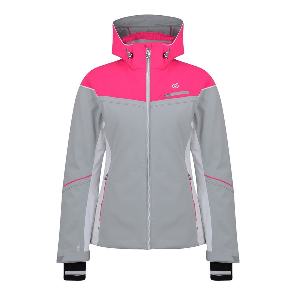 Dare 2b Women's Icecap Ski Jacket - Argent Grey / Cyber Pink | Project ...