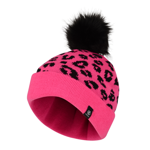 Ebony Grey 3-6 Years Regatta Dare 2B Kids Badges Beanie Hat