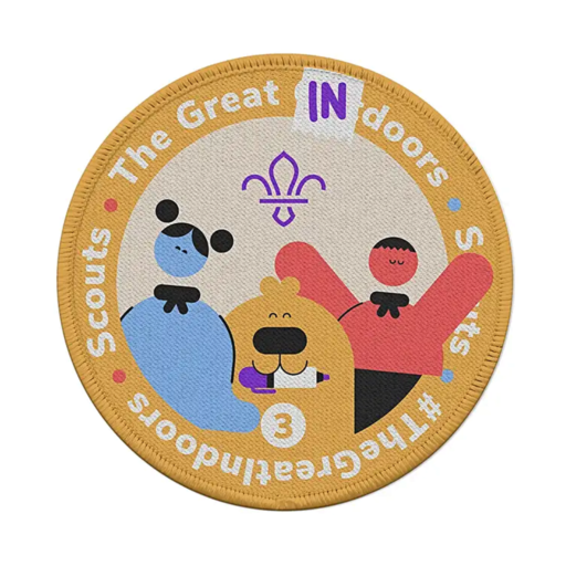 Great Indoors Stage 3  Staged Activity Badge