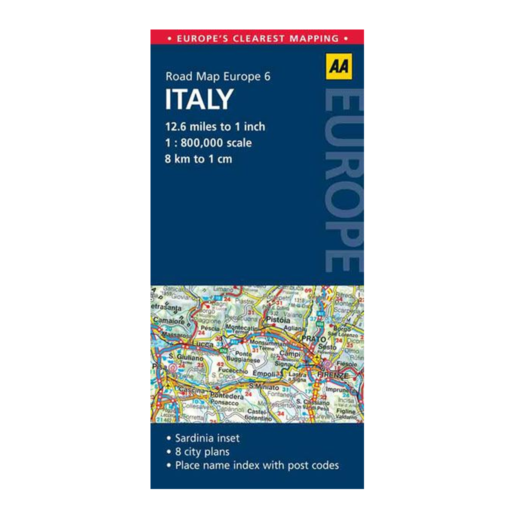 AA Road Map - Italy