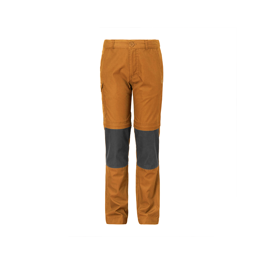 Craghoppers Kid's Kiwi Cargo Convertible Trousers - Rubber