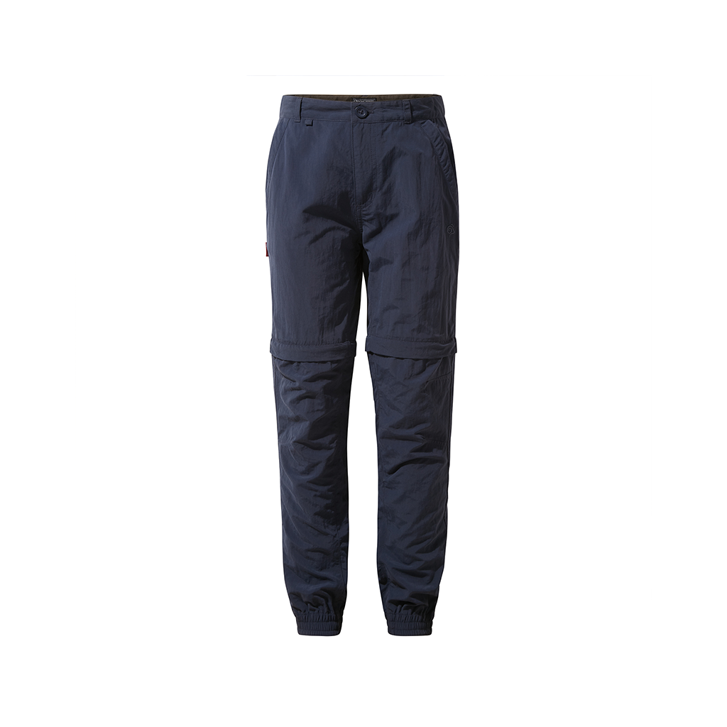 Craghoppers Kid's NosiLife Terrigal Convertible Trousers - Blue Navy ...