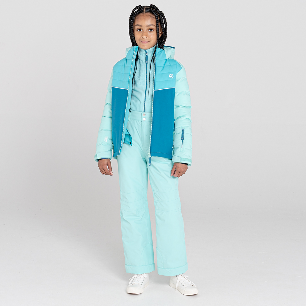 Dare 2b Kid's Cheerful Ski Jacket - Aruba Blue / Azure Blue / Dark ...