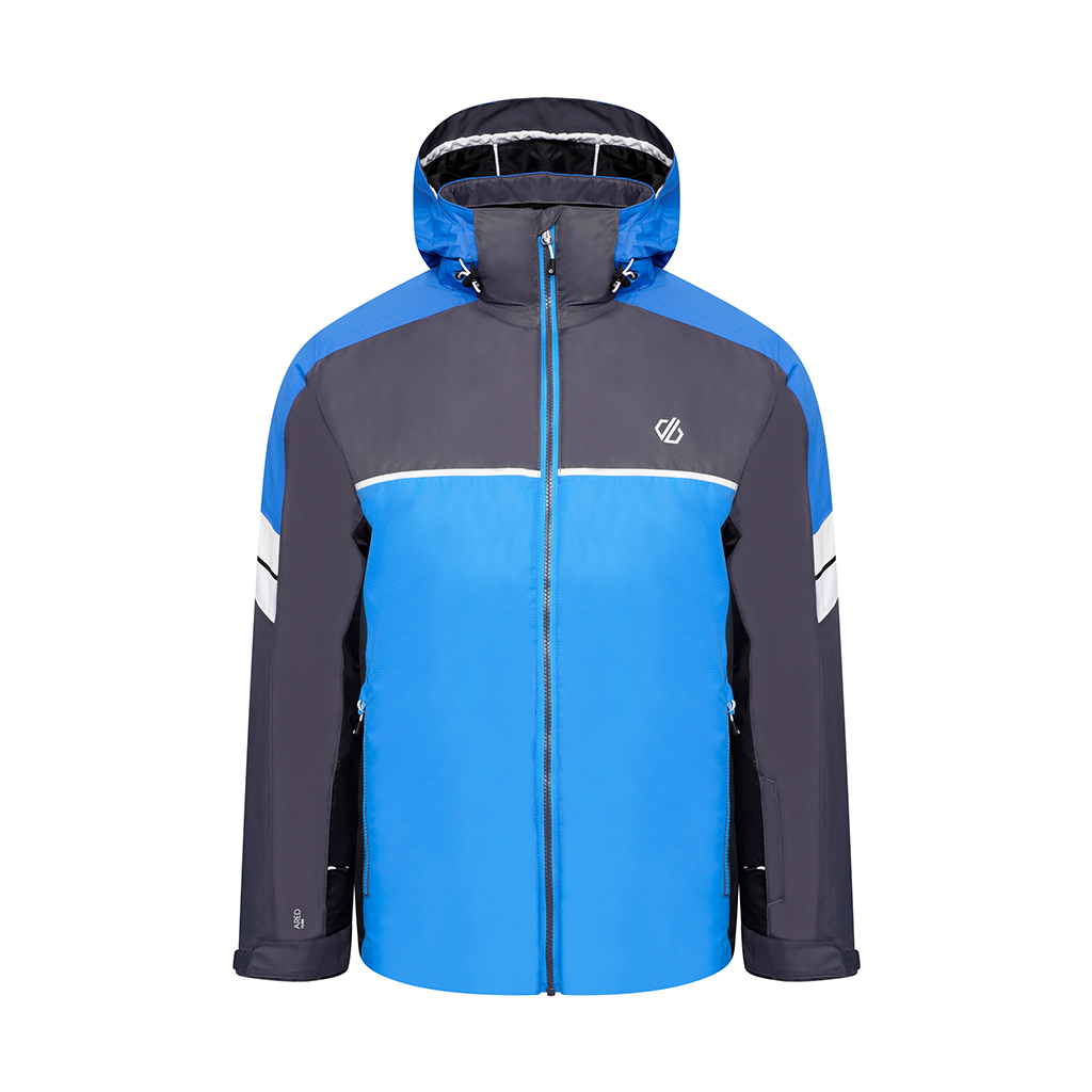 Dare 2b Men's Incarnate Ski Jacket - Athletic Blue / Ebony Grey / White ...