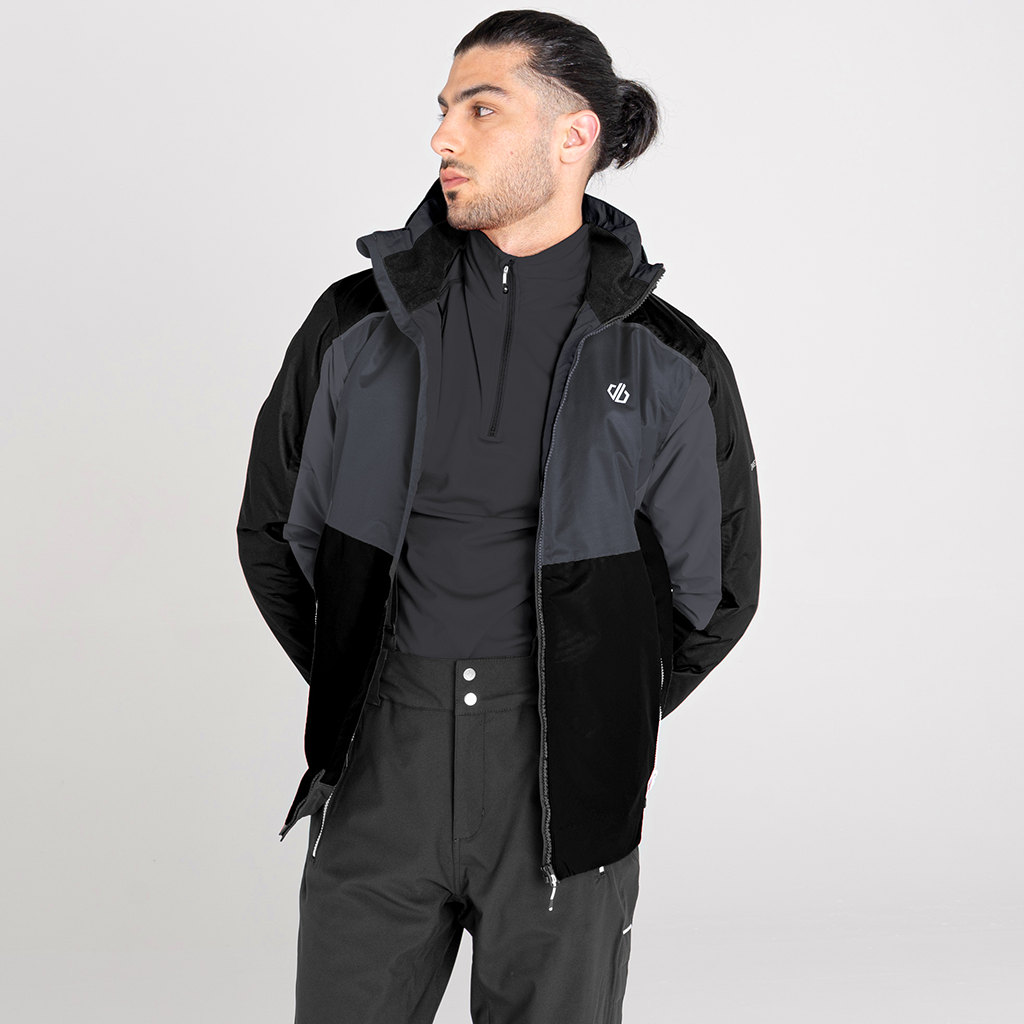 Dare 2b Men's Observe II Ski Jacket Ebony Grey / Black / Dark Storm Project X Adventures